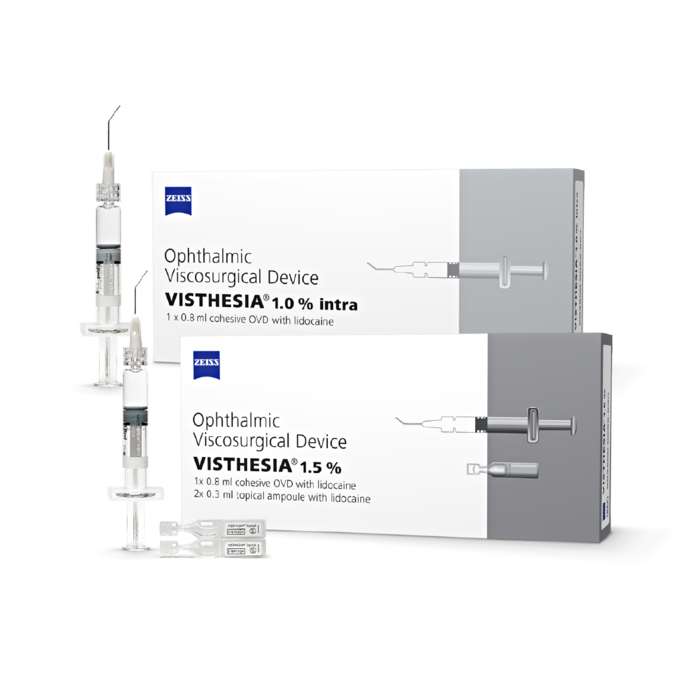VISTHESIA OVD product image-package and syringe Arrangement Image (med-large)